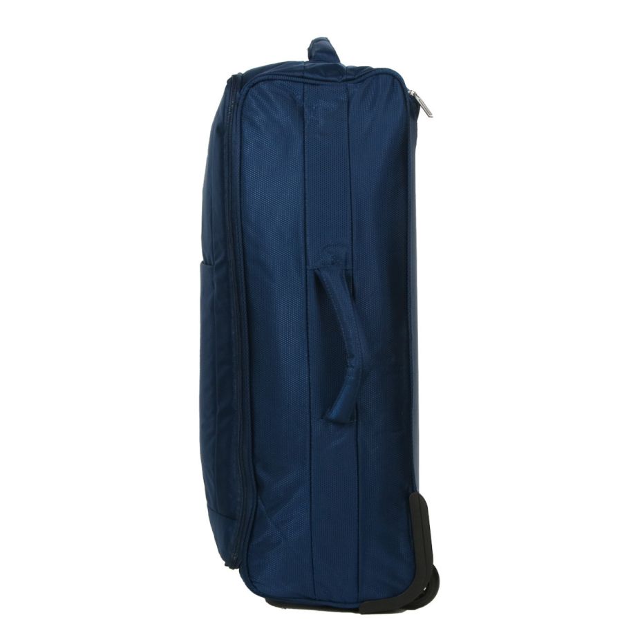 Чемодан Средний (M) тканевый на 2 колесах Airtex 525 Queluz 64x38x21 см 51 л Синий