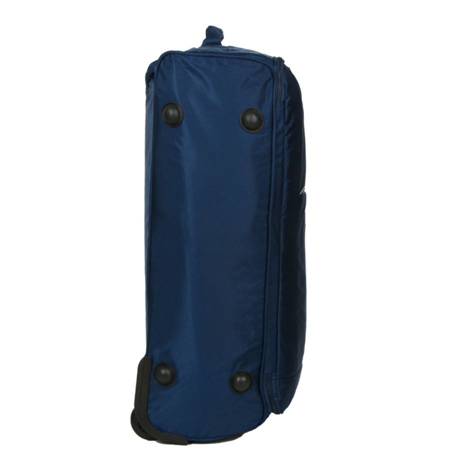 Чемодан Средний (M) тканевый на 2 колесах Airtex 525 Queluz 64x38x21 см 51 л Синий