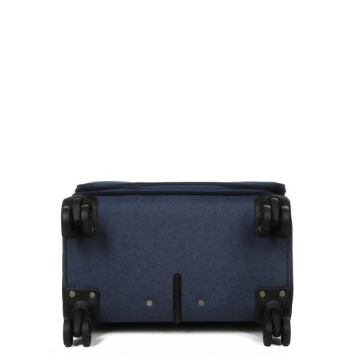 Чемодан Средний (M) тканевый Airtex Worldline Tirana 608 на 4 колесах 65x41x23см 69л Синий