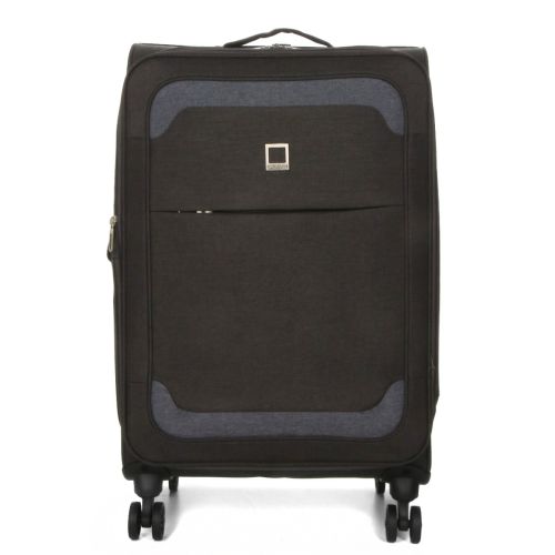 Чемодан Средний (M) тканевый Airtex Worldline Tirana 608 на 4 колесах 65x41x23см 69л Серый