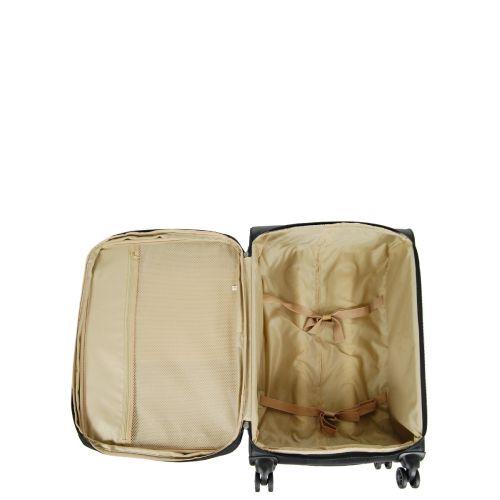 Чемодан Средний (М) Airtex 825 55х35х20 см 27 л тканевый 4 колеса Черный