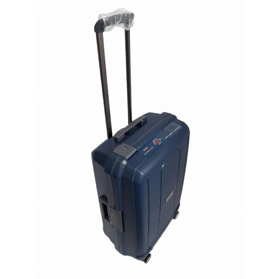 Чемодан из полипропилена Средний (M) Airtex 226 70л 65x46x27см Синий (Blue)