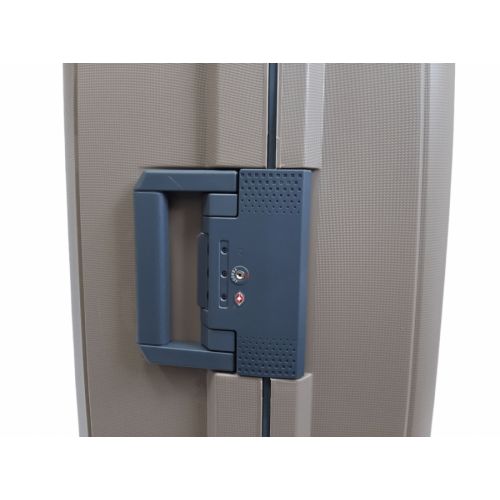 Чемодан из полипропилена Средний (M) Airtex 226 70л 65x46x27см Коричневый (Brown)