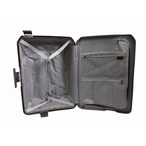 Чемодан из полипропилена Средний (M) Airtex 226 70л 65x46x27см Коричневый (Brown)