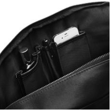 Мужская кожаная сумка-портфель для ноутбука 14 дюймов Always Wild LAP15602NDM Черная