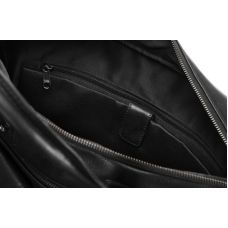 Мужская кожаная сумка-портфель для ноутбука 14 дюймов Always Wild LAP15602NDM Черная