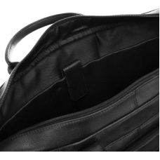 Мужская кожаная сумка, портфель для ноутбука Always Wild LAP513NDM черная