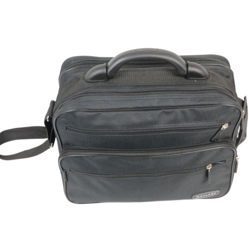 Мужская сумка из полиэстера Wallaby 2651 15L Черная