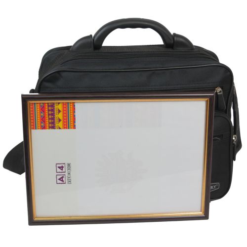 Мужская сумка из полиэстера Wallaby 2651 15L Черная