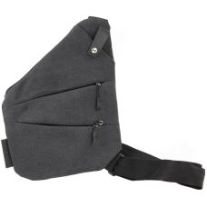 Мужская нагрудная сумка из коттона Wallaby 1135 Серая