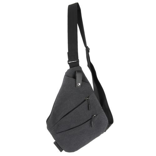 Мужская нагрудная сумка из коттона Wallaby 1135 Серая