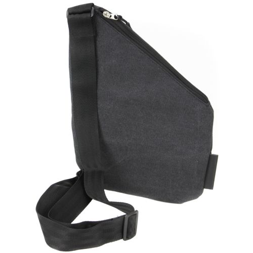 Мужская нагрудная сумка из коттона Wallaby 1135 Серая