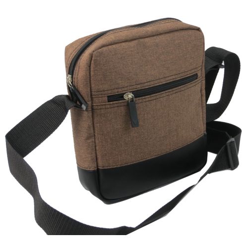 Мужская сумка через плечо Wallaby 2423 Коричневая