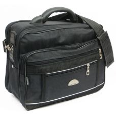 Мужской тканевый портфель Wallaby 2513 Черный