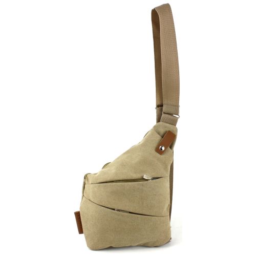 Нагрудная мужская сумка Wallaby 1137 Бежевый