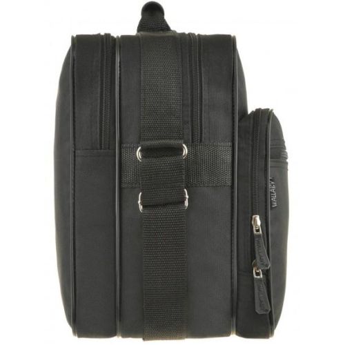 Небольшая мужская сумка из полиэстера Wallaby 2431 Черная