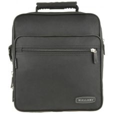 Небольшая мужская сумка из полиэстера Wallaby 2431 Черная