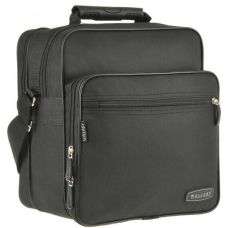 Небольшая мужская сумка из полиэстера Wallaby 2431 Черная