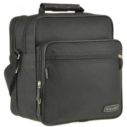 Небольшая мужская сумка из полиэстера Wallaby 2431 Черная