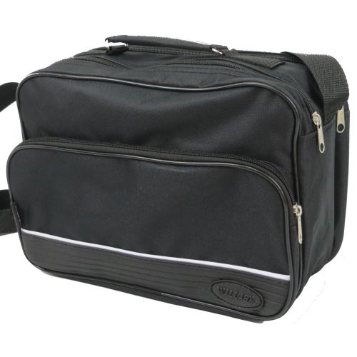 Практичная мужская  сумка из полиэстера Wallaby 2130 Черная