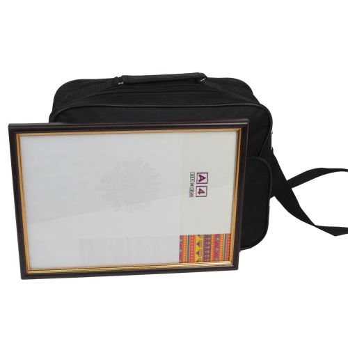 Прочная мужская сумка из полиэстера Wallaby 2612 10L Черная