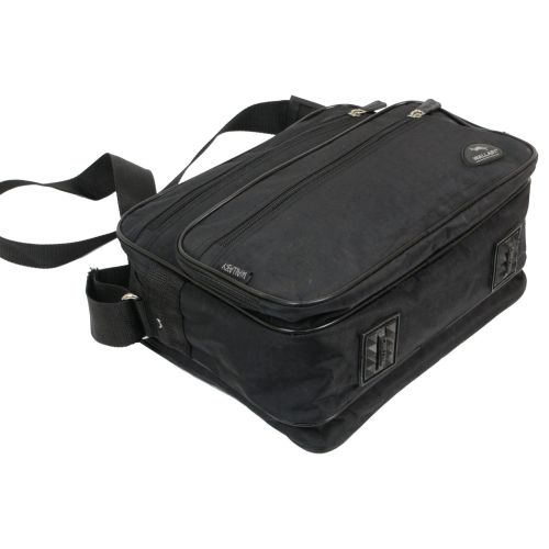 Прочная сумка мужская из жатки Wallaby 2407 Черная