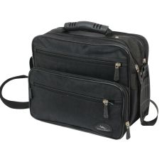 Прочная сумка мужская из жатки Wallaby 2407 Черная 