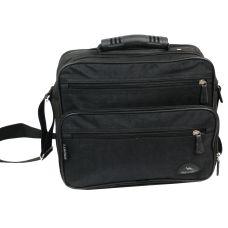 Прочная сумка мужская из жатки Wallaby 2407 Черная 