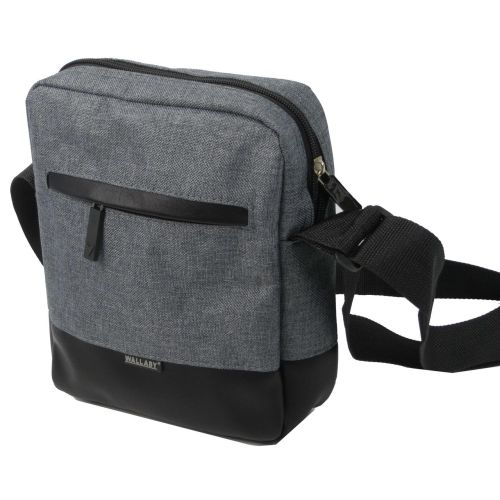 Тканевая мужская городская сумка Wallaby 2423 Серая