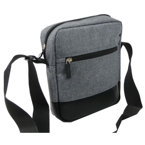 Тканевая мужская городская сумка Wallaby 2423 Серая