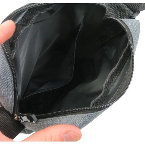 Тканевая мужская городская сумка Wallaby 2423 Серая