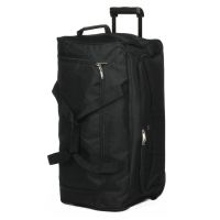 Дорожная сумка на колесах средняя M Worldline 898/65 65×32.5×34см 70.7л Чёрный
