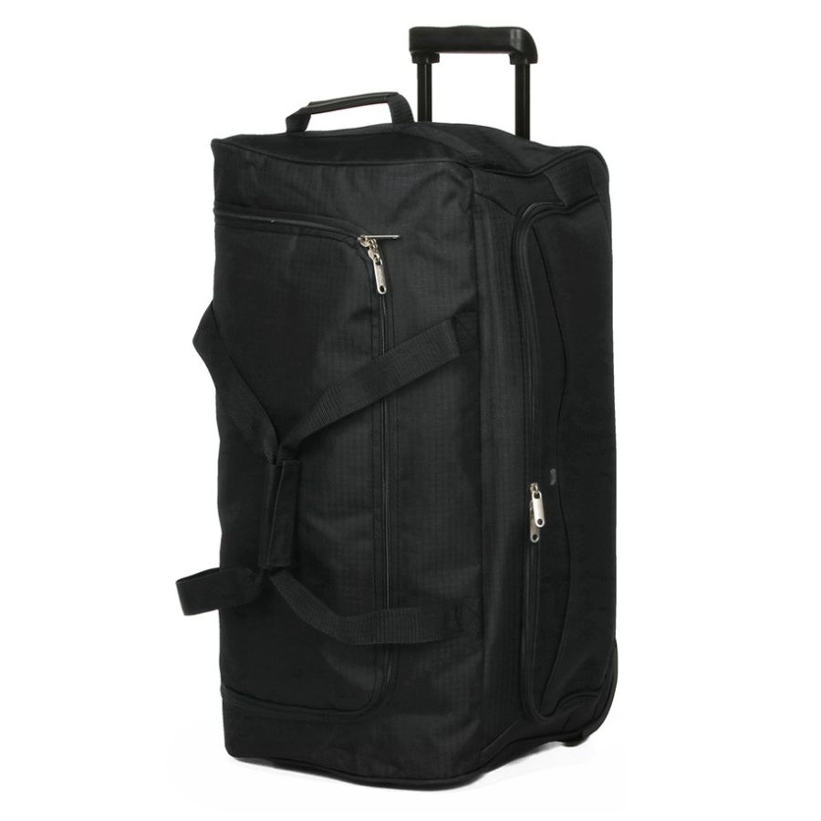 Дорожная сумка на колесах средняя M Worldline 898/65 65×32.5×34см 70.7л Чёрный