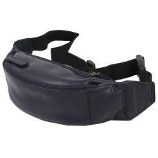 Кожаная сумка на пояс Always Wild WB01SP  Синяя