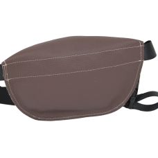 Кожаная сумка на пояс бананка Borsacomoda 908.028 Коричневая