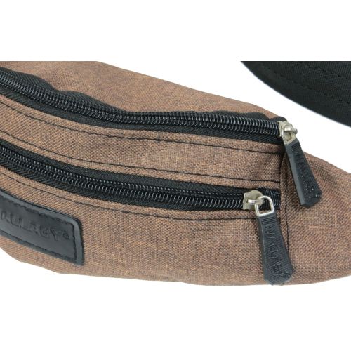 Сумка-бананка  на пояс Wallaby 2906-4 Коричневая