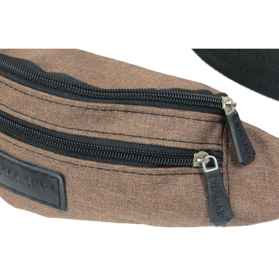 Сумка-бананка  на пояс Wallaby 2906-4 Коричневая