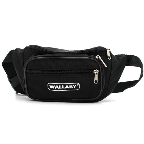 Удобная сумка на пояс Wallaby 2907-1 Черная