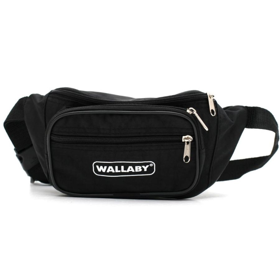 Удобная сумка на пояс Wallaby 2907-1 Черная