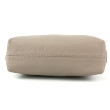 Небольшая женская кожаная сумка Borsacomoda 810.018 Бежевая