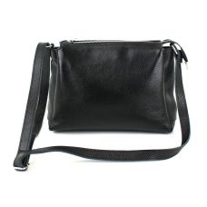 Женская кожаная сумка через плечо Borsacomoda черный