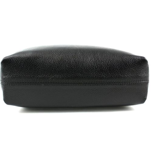 Женская кожаная сумка через плечо Borsacomoda черный