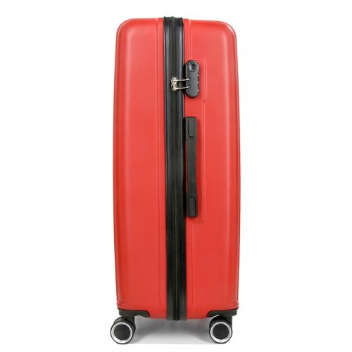Чемодан поликарбонат Большой (L) Airtex 623 98л 76x49x29см Красный (Red)