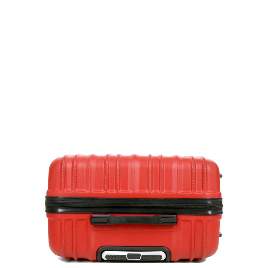Чемодан поликарбонат Большой (L) Airtex 623 98л 76x49x29см Красный (Red)