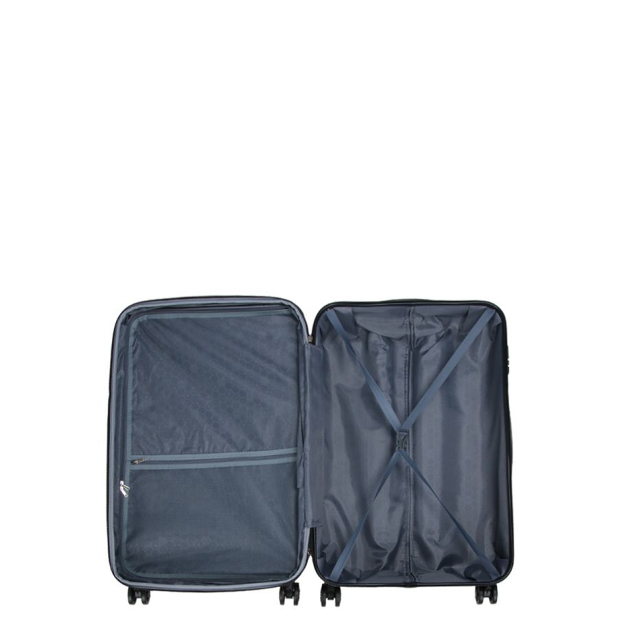 Чемодан поликарбонат Большой (L) Airtex 623 98л 76x49x29см Красный (Red)