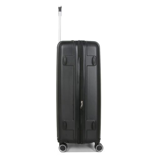 Чемодан поликарбонат Большой (L) Airtex 623 98л 76x49x29см Черный (Black)