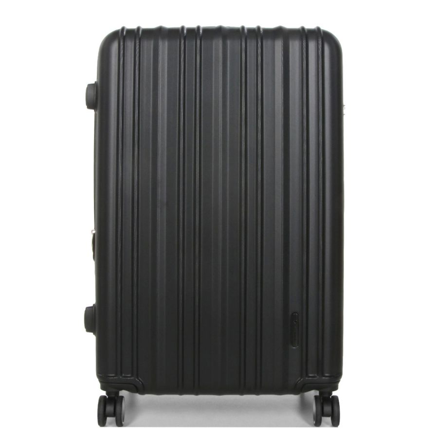 Чемодан поликарбонат Большой (L) Airtex 623 98л 76x49x29см Черный (Black)