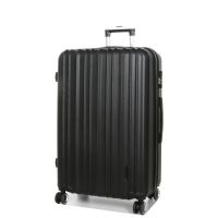 Чемодан поликарбонат большой (L) Airteх 623 98л 76х49х29см Черный (Black)