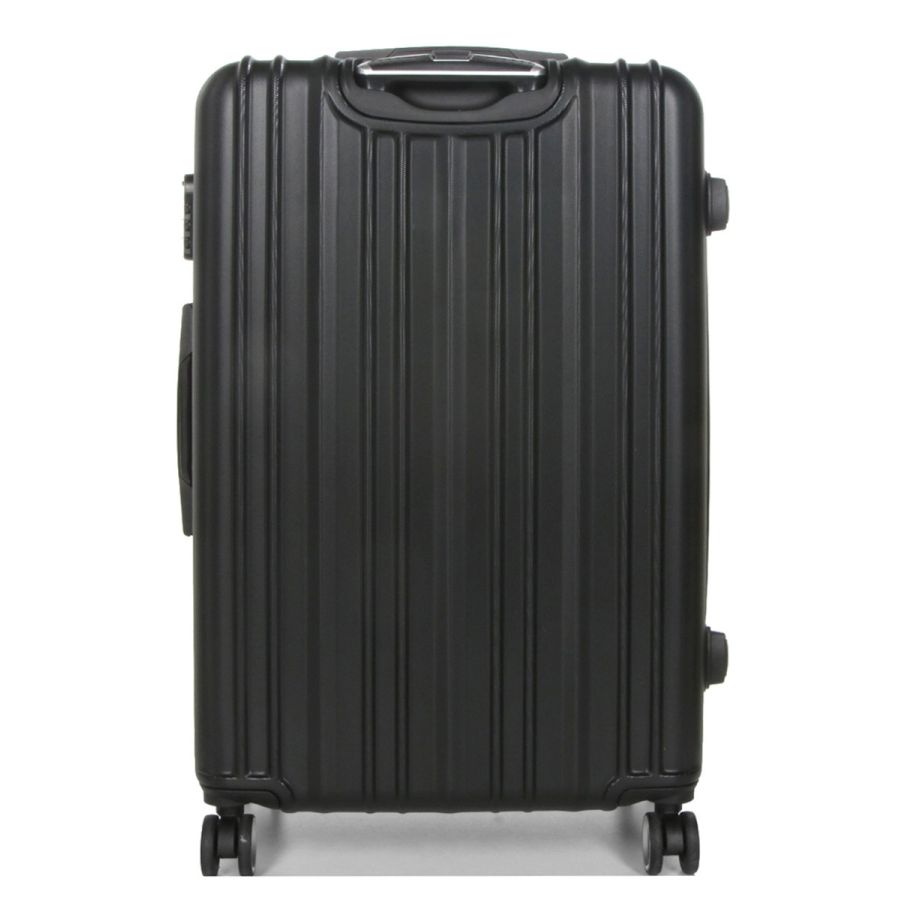 Чемодан поликарбонат Большой (L) Airtex 623 98л 76x49x29см Черный (Black)