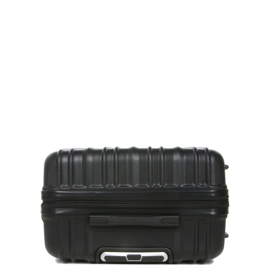 Чемодан поликарбонат Большой (L) Airtex 623 98л 76x49x29см Черный (Black)